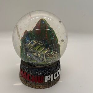 Machu Picchu Snow Globe - Multicolor